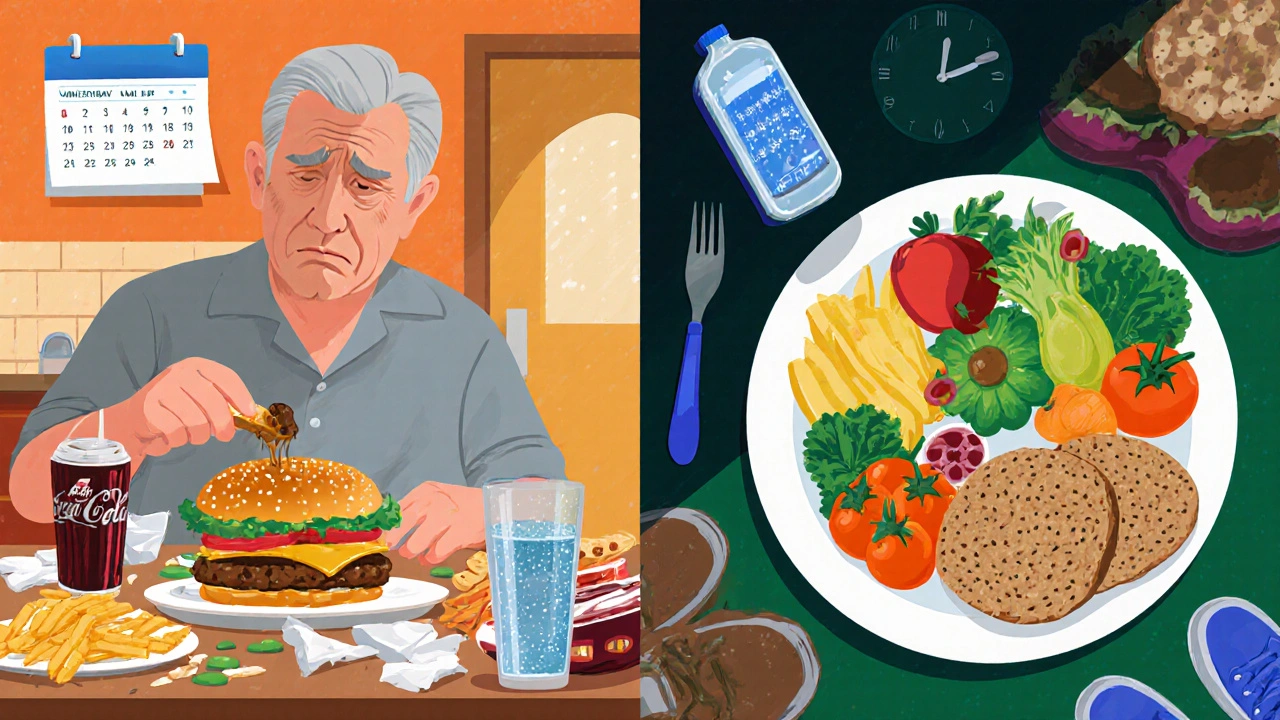 Obesity‑related comorbidities that raise ulcer risk