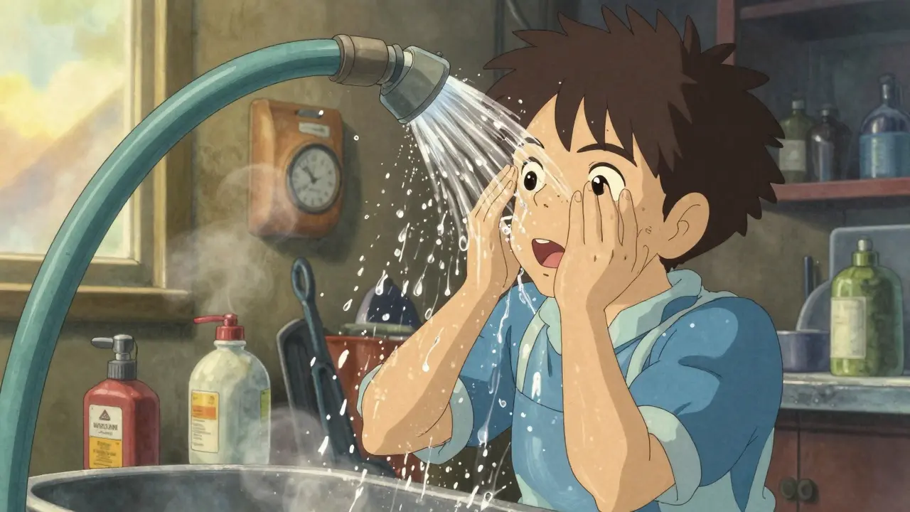 Ocular Trauma: Chemical Splashes and Immediate First Aid Steps That Save Sight